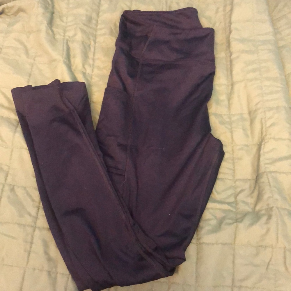 Pink Active Black Leggings